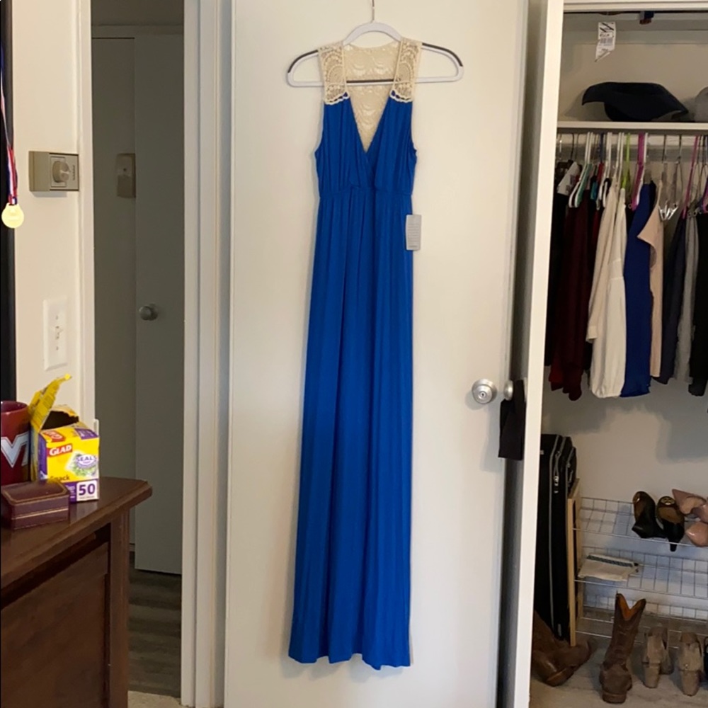 Blue Maxi Dress